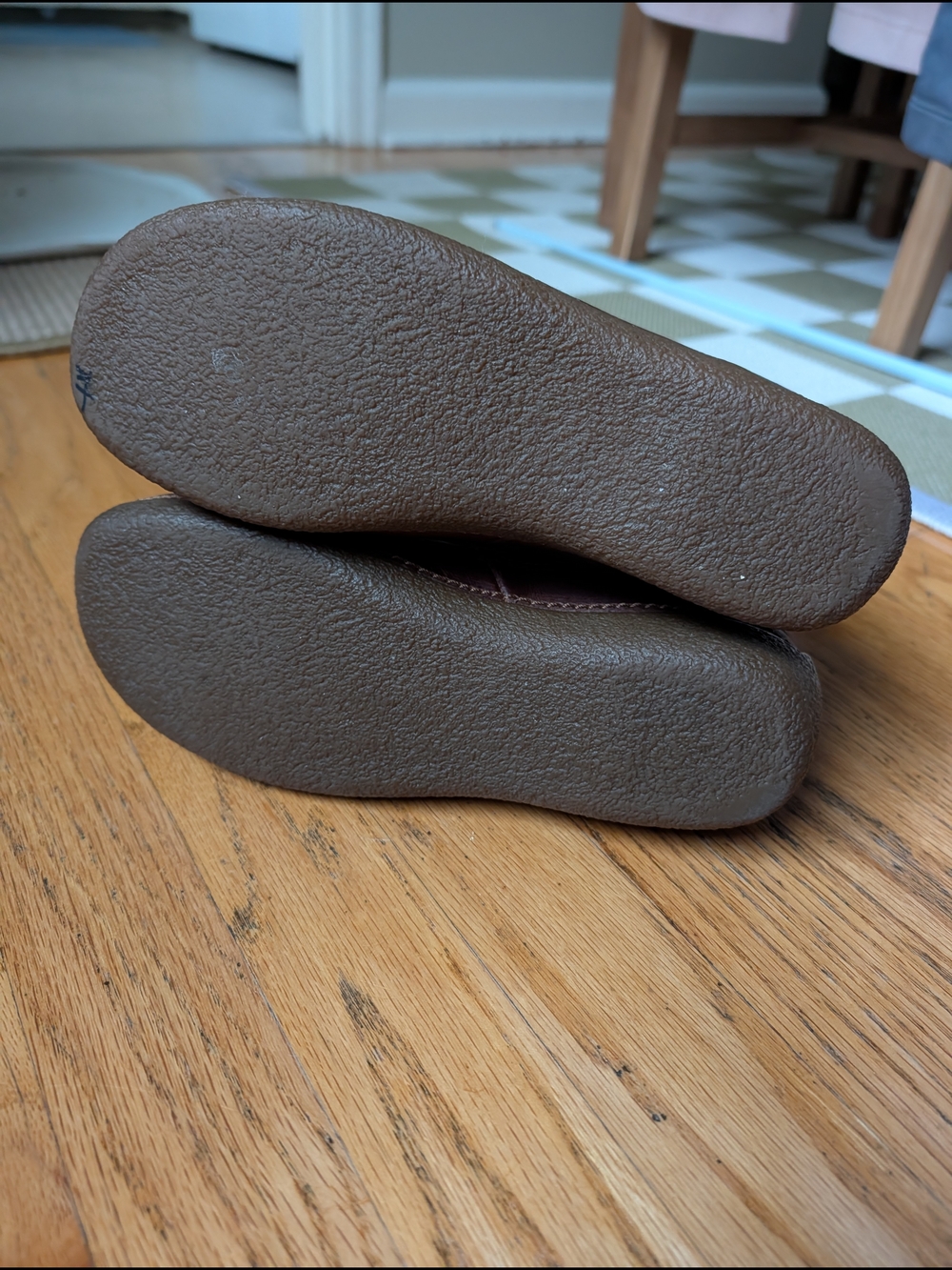 Duluth Trading Co Brown Leather Ankle Booties with Lace - Picture 3 of 6